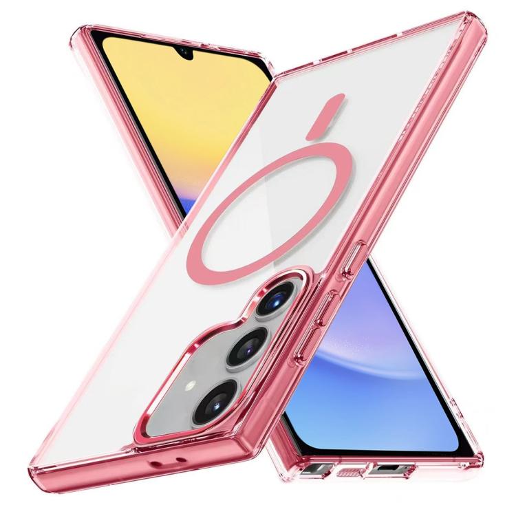 Ice Color Magnetic Series TPU Hybrid Acrylic Magsafe Phone Case, For Samsung Galaxy S24 FE 5G, For Samsung Galaxy A15 5G, For Samsung Galaxy A55 5G