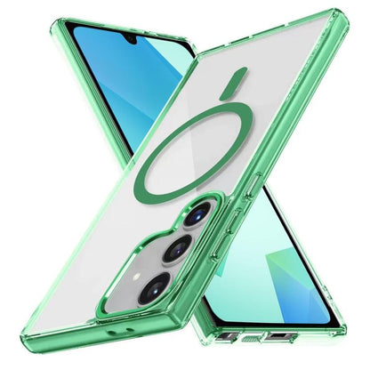 Ice Color Magnetic Series TPU Hybrid Acrylic Magsafe Phone Case, For Samsung Galaxy S25+ 5G, For Samsung Galaxy S25 Ultra 5G, For Samsung Galaxy A16 5G