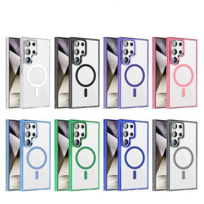 Ice Color Magnetic Series TPU Hybrid Acrylic Magsafe Phone Case, For Samsung Galaxy S24 FE 5G, For Samsung Galaxy A15 5G, For Samsung Galaxy A55 5G