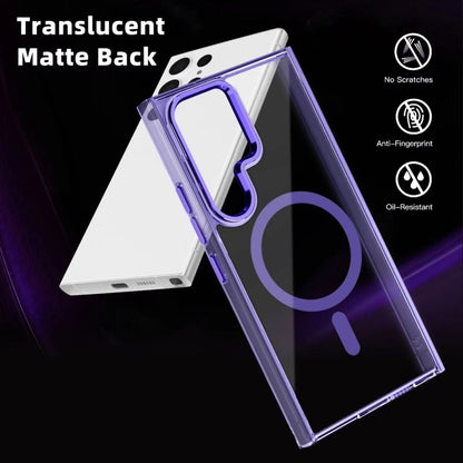 Ice Color Magnetic Series TPU Hybrid Acrylic Magsafe Phone Case, For Samsung Galaxy S24 FE 5G, For Samsung Galaxy A15 5G, For Samsung Galaxy A55 5G