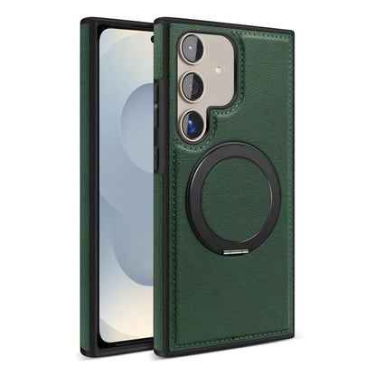 Yashi 360 Degree Rotating MagSafe Bracket Phone Case, For Samsung Galaxy S25+ 5G, For Samsung Galaxy S25 Ultra 5G, For Samsung Galaxy S24 FE 5G