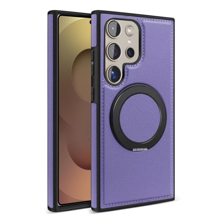 Yashi 360 Degree Rotating MagSafe Bracket Phone Case, For Samsung Galaxy S25+ 5G, For Samsung Galaxy S25 Ultra 5G, For Samsung Galaxy S24 FE 5G