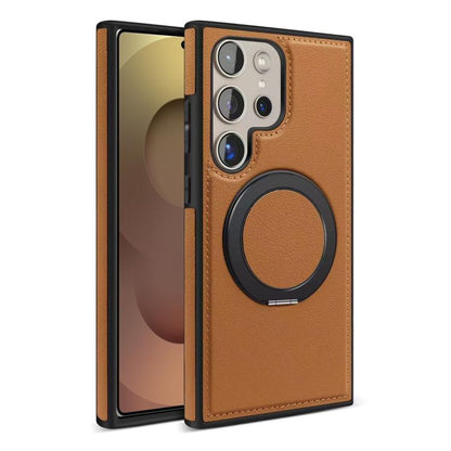 Yashi 360 Degree Rotating MagSafe Bracket Phone Case, For Samsung Galaxy S25+ 5G, For Samsung Galaxy S25 Ultra 5G, For Samsung Galaxy S24 FE 5G