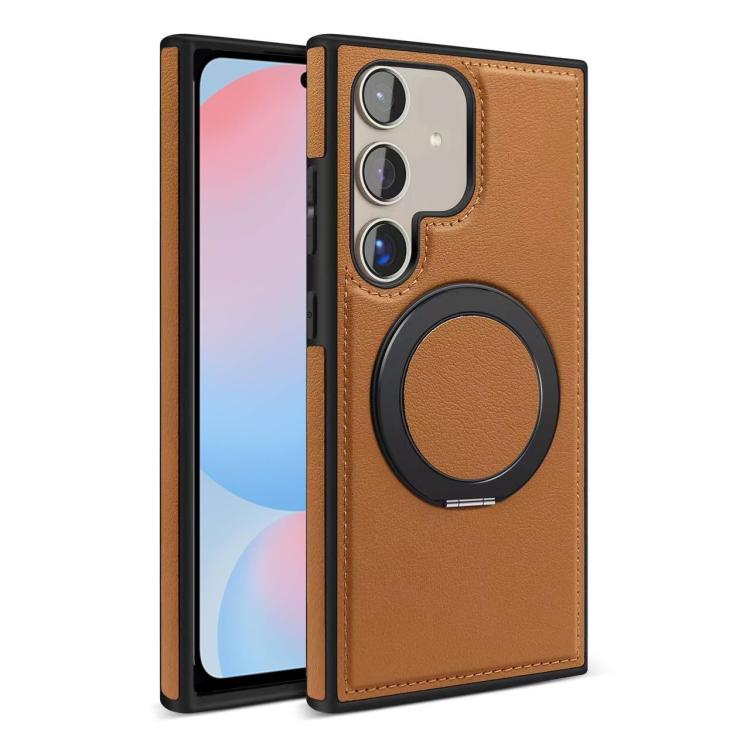 Yashi 360 Degree Rotating MagSafe Bracket Phone Case, For Samsung Galaxy S25+ 5G, For Samsung Galaxy S25 Ultra 5G, For Samsung Galaxy S24 FE 5G