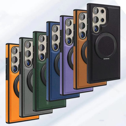 Yashi 360 Degree Rotating MagSafe Bracket Phone Case, For Samsung Galaxy S25 FE 5G, For Samsung Galaxy S25 Edge 5G, For Samsung Galaxy S25 5G