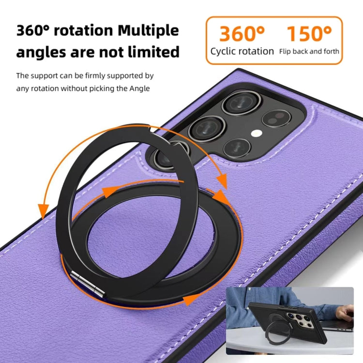 Yashi 360 Degree Rotating MagSafe Bracket Phone Case, For Samsung Galaxy S24 Ultra 5G, For Samsung Galaxy S24+ 5G, For Samsung Galaxy S24 5G