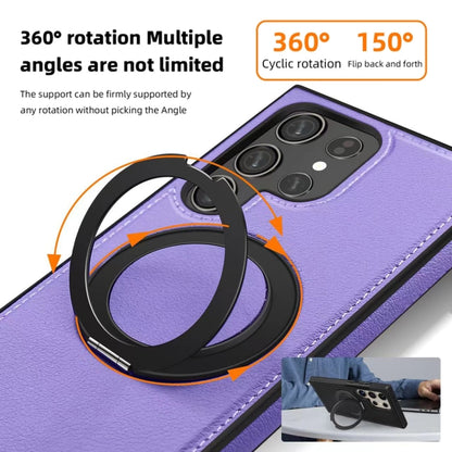 Yashi 360 Degree Rotating MagSafe Bracket Phone Case, For Samsung Galaxy S24 Ultra 5G, For Samsung Galaxy S24+ 5G, For Samsung Galaxy S24 5G