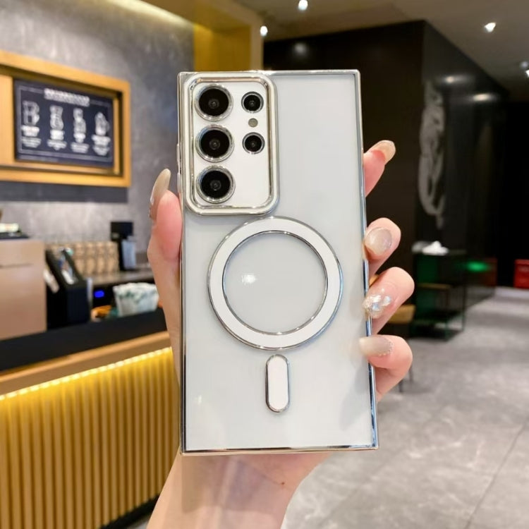 Imitation Original Magsafe TPU Phone Case, For Samsung Galaxy S24+ 5G, For Samsung Galaxy S24 5G, For Samsung Galaxy S23 5G, For Samsung Galaxy S22 Ultra 5G