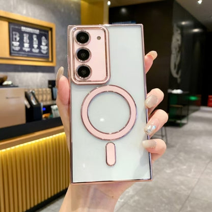 Imitation Original Magsafe TPU Phone Case, For Samsung Galaxy S24+ 5G, For Samsung Galaxy S24 5G, For Samsung Galaxy S23 5G, For Samsung Galaxy S22 Ultra 5G