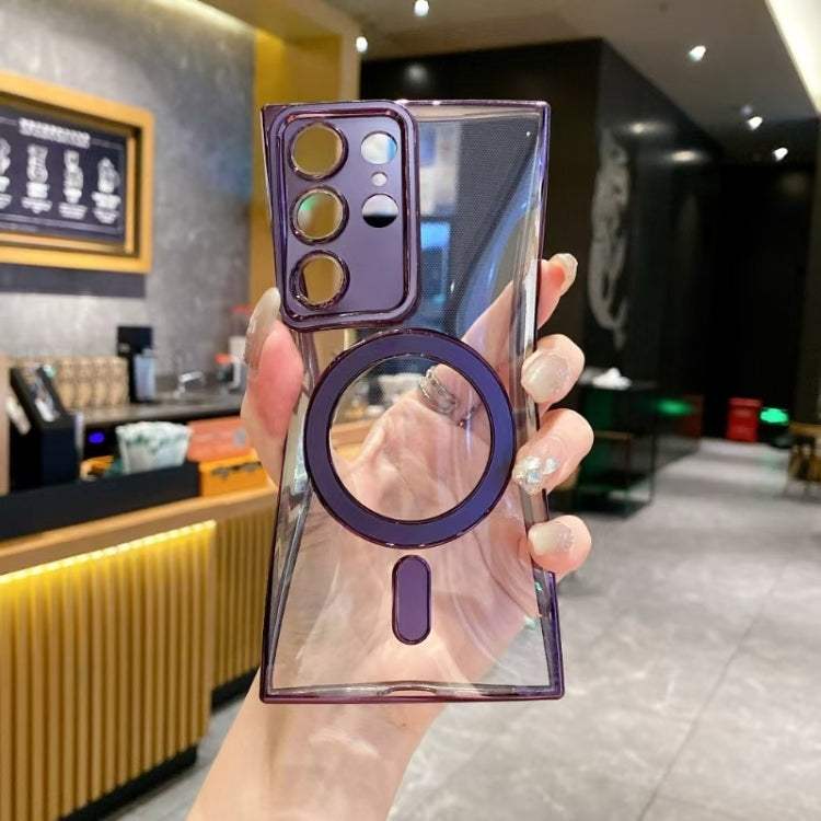 Imitation Original Magsafe TPU Phone Case, For Samsung Galaxy S25 5G, For Samsung Galaxy S25+ 5G, For Samsung Galaxy S25 Ultra 5G, For Samsung Galaxy S24 Ultra 5G