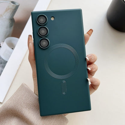 Metallic Paint Magsafe Liquid TPU Phone Case, For Samsung Galaxy S21 FE 5G, For Samsung Galaxy S21 5G, For Samsung Galaxy S21+ 5G