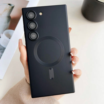 Metallic Paint Magsafe Liquid TPU Phone Case, For Samsung Galaxy S22 Ultra 5G, For Samsung Galaxy S22+ 5G, For Samsung Galaxy S22 5G