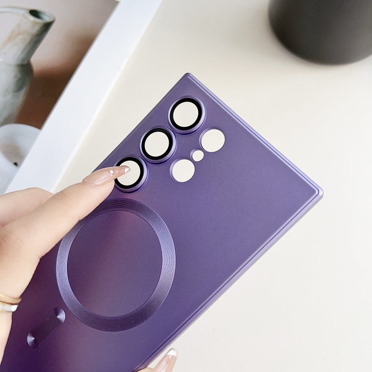 Metallic Paint Magsafe Liquid TPU Phone Case, For Samsung Galaxy S22 Ultra 5G, For Samsung Galaxy S22+ 5G, For Samsung Galaxy S22 5G