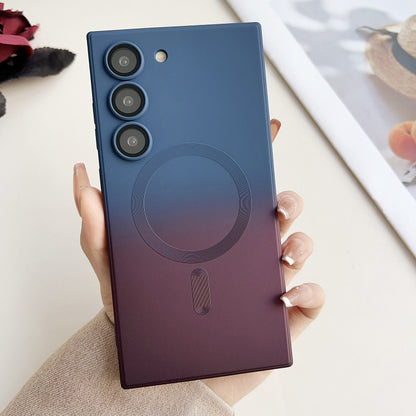 Liquid TPU Silicone Gradient MagSafe Phone Case, For Samsung Galaxy S20, For Samsung Galaxy S20+, For Samsung Galaxy S20 FE