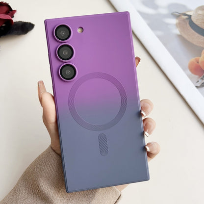 Liquid TPU Silicone Gradient MagSafe Phone Case, For Samsung Galaxy S20, For Samsung Galaxy S20+, For Samsung Galaxy S20 FE