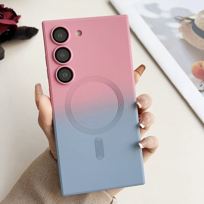 Liquid TPU Silicone Gradient MagSafe Phone Case, For Samsung Galaxy S20, For Samsung Galaxy S20+, For Samsung Galaxy S20 FE