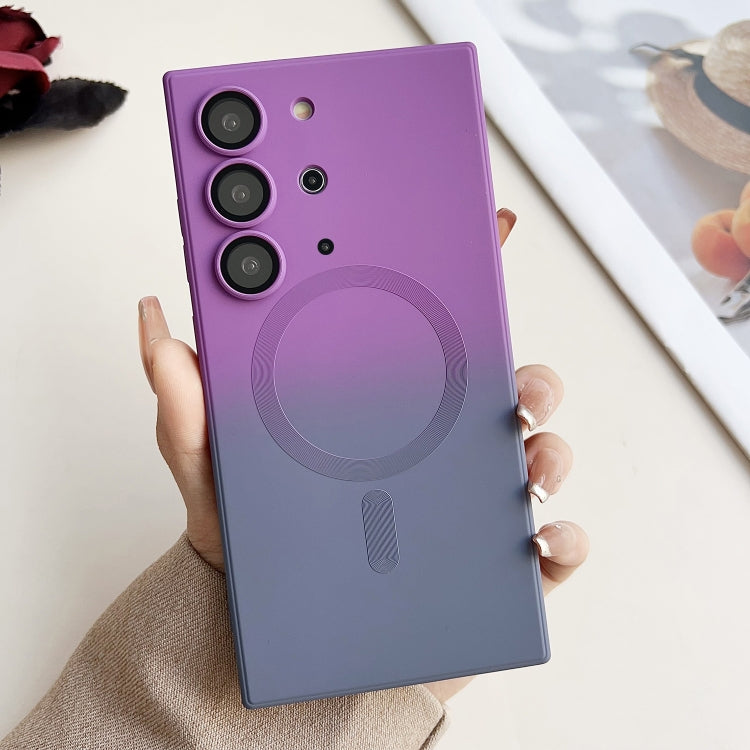 Liquid TPU Silicone Gradient MagSafe Phone Case, For Samsung Galaxy S20, For Samsung Galaxy S20+, For Samsung Galaxy S20 FE