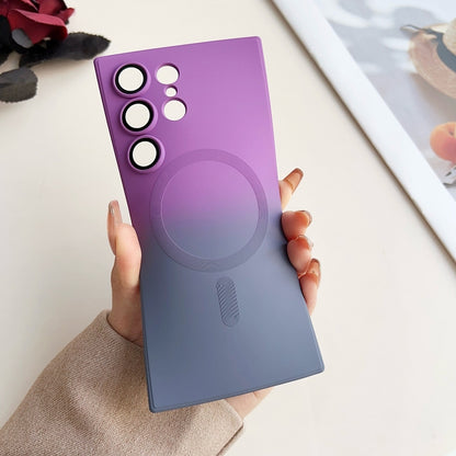 Liquid TPU Silicone Gradient MagSafe Phone Case, For Samsung Galaxy S20, For Samsung Galaxy S20+, For Samsung Galaxy S20 FE