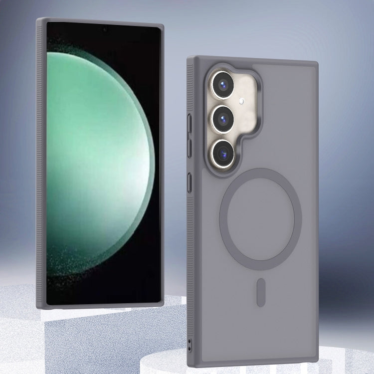 Transparent TPU Hybrid PC Magsafe Phone Case, For Samsung Galaxy S25+ 5G, For Samsung Galaxy S25 Ultra 5G, For Samsung Galaxy S24 FE 5G, For Samsung Galaxy S24 Ultra 5G