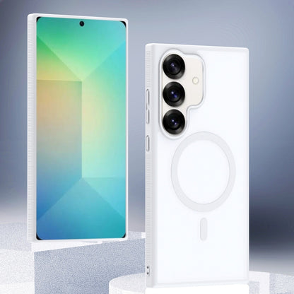 Transparent TPU Hybrid PC Magsafe Phone Case, For Samsung Galaxy S26+ 5G, For Samsung Galaxy S26 Ultra 5G, For Samsung Galaxy S26 5G, For Samsung Galaxy S25 5G