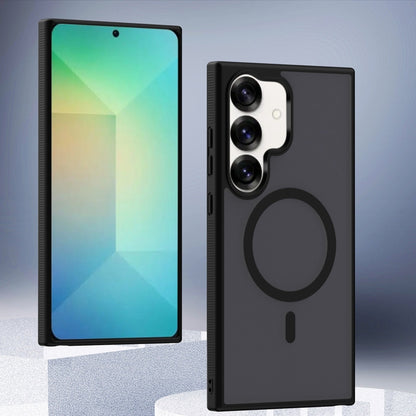 Transparent TPU Hybrid PC Magsafe Phone Case, For Samsung Galaxy S25+ 5G, For Samsung Galaxy S25 Ultra 5G, For Samsung Galaxy S24 FE 5G, For Samsung Galaxy S24 Ultra 5G