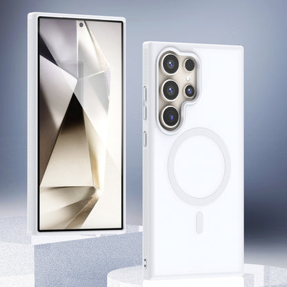 Transparent TPU Hybrid PC Magsafe Phone Case, For Samsung Galaxy S25+ 5G, For Samsung Galaxy S25 Ultra 5G, For Samsung Galaxy S24 FE 5G, For Samsung Galaxy S24 Ultra 5G