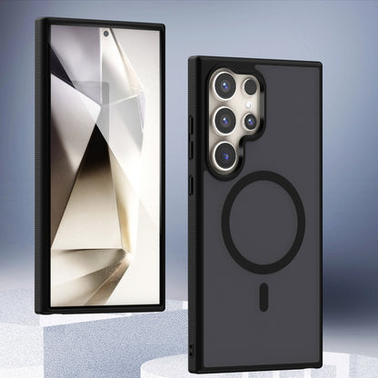 Transparent TPU Hybrid PC Magsafe Phone Case, For Samsung Galaxy S25+ 5G, For Samsung Galaxy S25 Ultra 5G, For Samsung Galaxy S24 FE 5G, For Samsung Galaxy S24 Ultra 5G