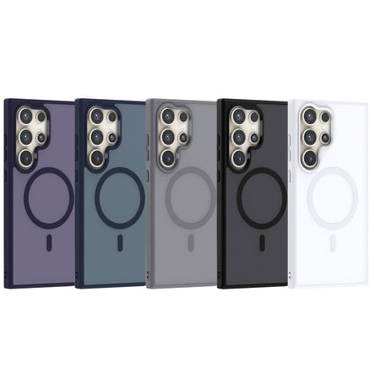 Transparent TPU Hybrid PC Magsafe Phone Case, For Samsung Galaxy S24+ 5G, For Samsung Galaxy S24 5G, For Samsung Galaxy S23 Ultra 5G, For Samsung Galaxy S23+ 5G