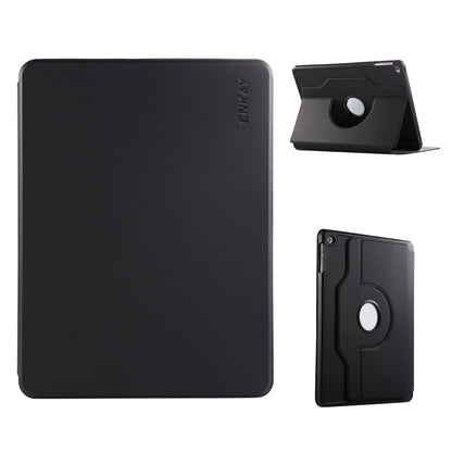 ENKAY 360 Rotation TPU Leather Smart Tablet Case with Pen Slot, For iPad Pro 11 2022 / 2021 / 2020, For iPad Air 10.5 / Pro 10.5 / 10.2, For iPad Air / Air 2 / 9.7 2017 / 2018