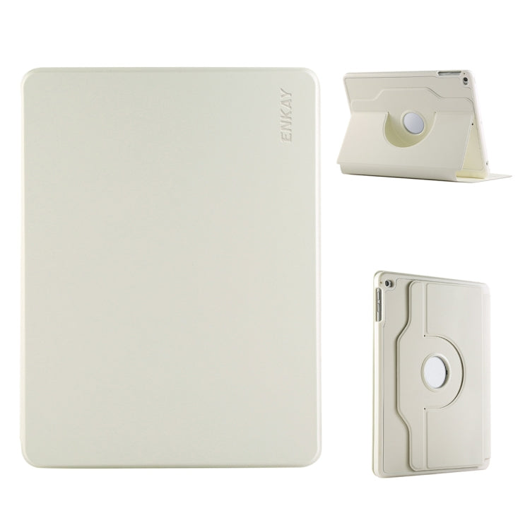 ENKAY 360 Rotation TPU Leather Smart Tablet Case with Pen Slot, For iPad Pro 11 2022 / 2021 / 2020, For iPad Air 10.5 / Pro 10.5 / 10.2, For iPad Air / Air 2 / 9.7 2017 / 2018