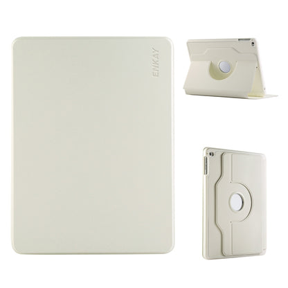 ENKAY 360 Rotation TPU Leather Smart Tablet Case with Pen Slot, For iPad Pro 11 2022 / 2021 / 2020, For iPad Air 10.5 / Pro 10.5 / 10.2, For iPad Air / Air 2 / 9.7 2017 / 2018