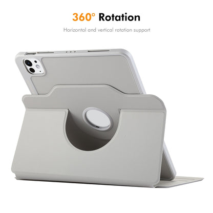 ENKAY 360 Rotation TPU Leather Smart Tablet Case with Pen Slot, For iPad Pro 11 2022 / 2021 / 2020, For iPad Air 10.5 / Pro 10.5 / 10.2, For iPad Air / Air 2 / 9.7 2017 / 2018