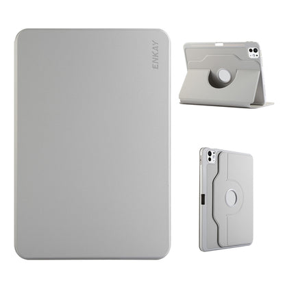 ENKAY 360 Rotation TPU Leather Smart Tablet Case with Pen Slot, For iPad Pro 11 2022 / 2021 / 2020, For iPad Air 10.5 / Pro 10.5 / 10.2, For iPad Air / Air 2 / 9.7 2017 / 2018