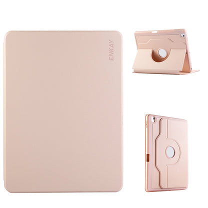 ENKAY 360 Rotation TPU Leather Smart Tablet Case with Pen Slot, For iPad Pro 11 2022 / 2021 / 2020, For iPad Air 10.5 / Pro 10.5 / 10.2, For iPad Air / Air 2 / 9.7 2017 / 2018