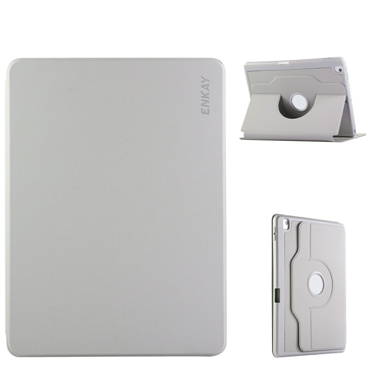 ENKAY 360 Rotation TPU Leather Smart Tablet Case with Pen Slot, For iPad Pro 11 2022 / 2021 / 2020, For iPad Air 10.5 / Pro 10.5 / 10.2, For iPad Air / Air 2 / 9.7 2017 / 2018