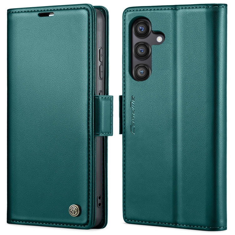 CaseMe 023 Butterfly Buckle Litchi Texture RFID Anti-theft Leather Phone Case, For Galaxy S24 FE 5G, For Galaxy A17