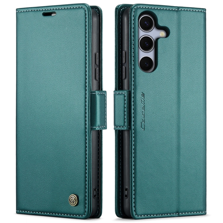 CaseMe 023 Butterfly Buckle Litchi Texture RFID Anti-theft Leather Phone Case, For Galaxy A26 5G, For Galaxy A36 5G, For Galaxy S25 5G, For Galaxy S25+ 5G