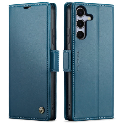 CaseMe 023 Butterfly Buckle Litchi Texture RFID Anti-theft Leather Phone Case, For Galaxy A26 5G, For Galaxy A36 5G, For Galaxy S25 5G, For Galaxy S25+ 5G