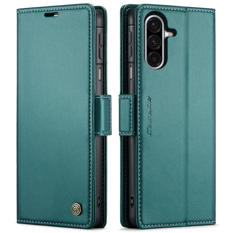 CaseMe 023 Butterfly Buckle Litchi Texture RFID Anti-theft Leather Phone Case, For Galaxy A26 5G, For Galaxy A36 5G, For Galaxy S25 5G, For Galaxy S25+ 5G