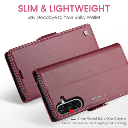 CaseMe 023 Butterfly Buckle Litchi Texture RFID Anti-theft Leather Phone Case