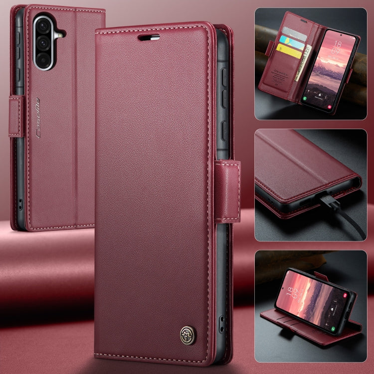 CaseMe 023 Butterfly Buckle Litchi Texture RFID Anti-theft Leather Phone Case