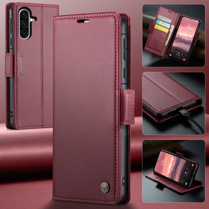 CaseMe 023 Butterfly Buckle Litchi Texture RFID Anti-theft Leather Phone Case