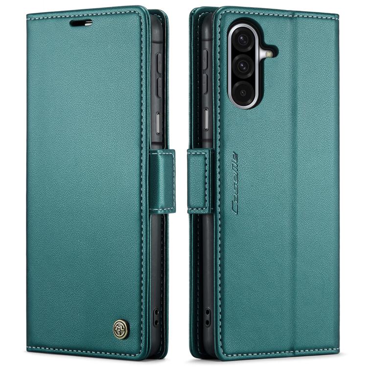 CaseMe 023 Butterfly Buckle Litchi Texture RFID Anti-theft Leather Phone Case, For Galaxy S24 FE 5G, For Galaxy A17