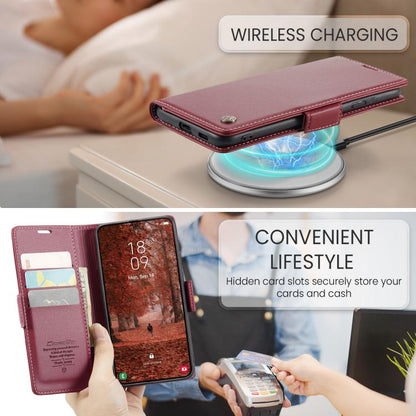CaseMe 023 Butterfly Buckle Litchi Texture RFID Anti-theft Leather Phone Case, For Galaxy S26 5G, For Galaxy A57 5G, For Galaxy A37 5G, For Galaxy A27 5G