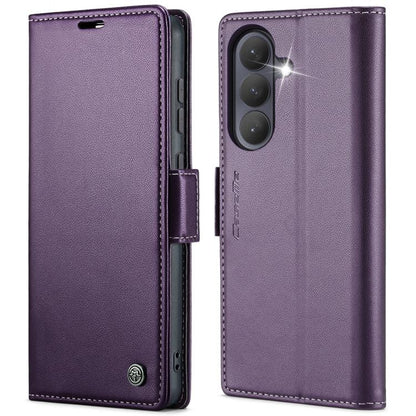 CaseMe 023 Butterfly Buckle Litchi Texture RFID Anti-theft Leather Phone Case, For Galaxy S26 5G, For Galaxy A57 5G, For Galaxy A37 5G, For Galaxy A27 5G