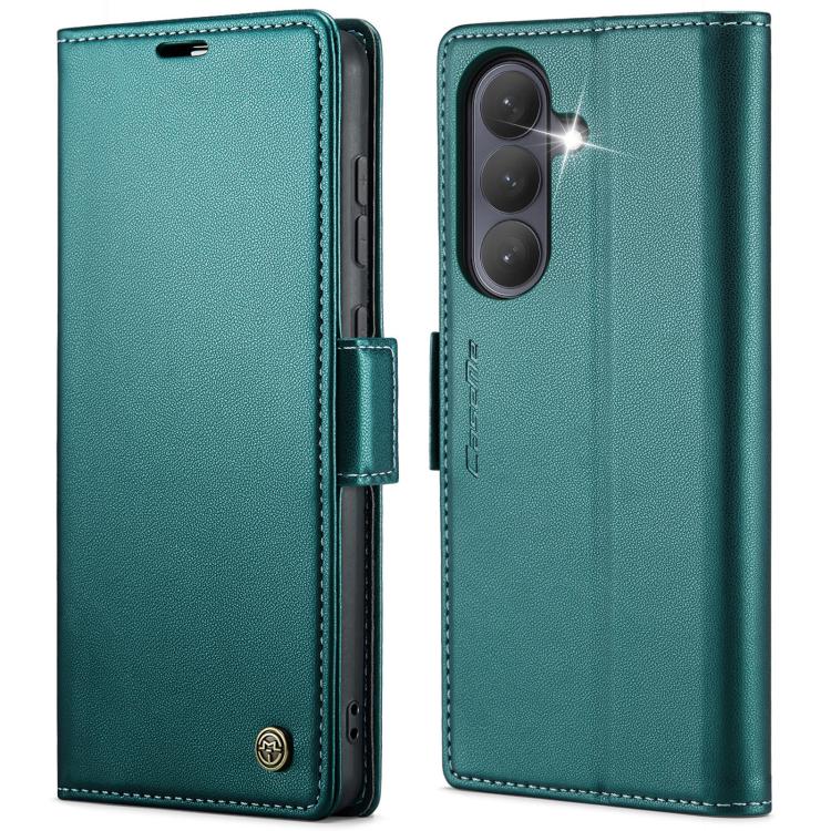 CaseMe 023 Butterfly Buckle Litchi Texture RFID Anti-theft Leather Phone Case, For Galaxy A17 / A18, For Galaxy S26 FE 5G, For Galaxy S26+ 5G, For Galaxy S26 Ultra 5G