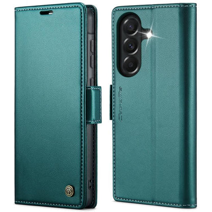 CaseMe 023 Butterfly Buckle Litchi Texture RFID Anti-theft Leather Phone Case, For Galaxy S26 5G, For Galaxy A57 5G, For Galaxy A37 5G, For Galaxy A27 5G