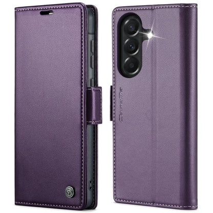 CaseMe 023 Butterfly Buckle Litchi Texture RFID Anti-theft Leather Phone Case, For Galaxy S26 5G, For Galaxy A57 5G, For Galaxy A37 5G, For Galaxy A27 5G
