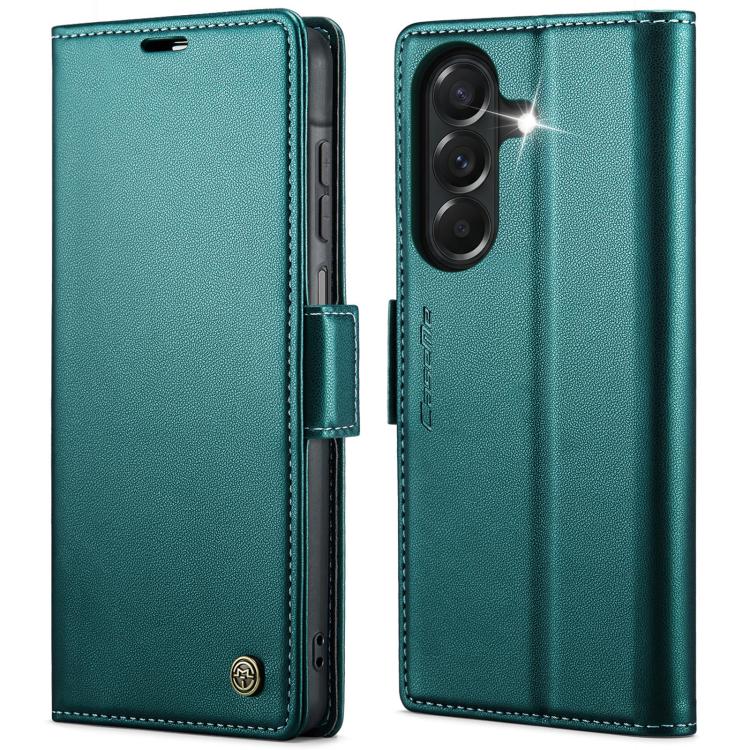 CaseMe 023 Butterfly Buckle Litchi Texture RFID Anti-theft Leather Phone Case, For Galaxy A37 5G, For Galaxy A27 5G, For Galaxy S25 FE 5G, For Galaxy Z Fold7
