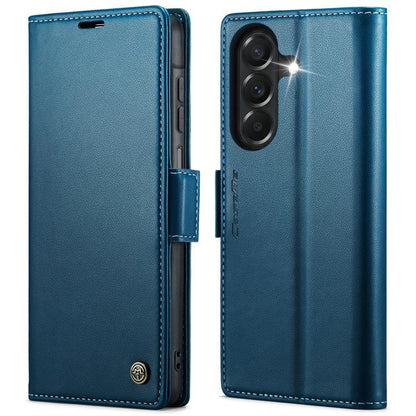 CaseMe 023 Butterfly Buckle Litchi Texture RFID Anti-theft Leather Phone Case, For Galaxy A37 5G, For Galaxy A27 5G, For Galaxy S25 FE 5G, For Galaxy Z Fold7